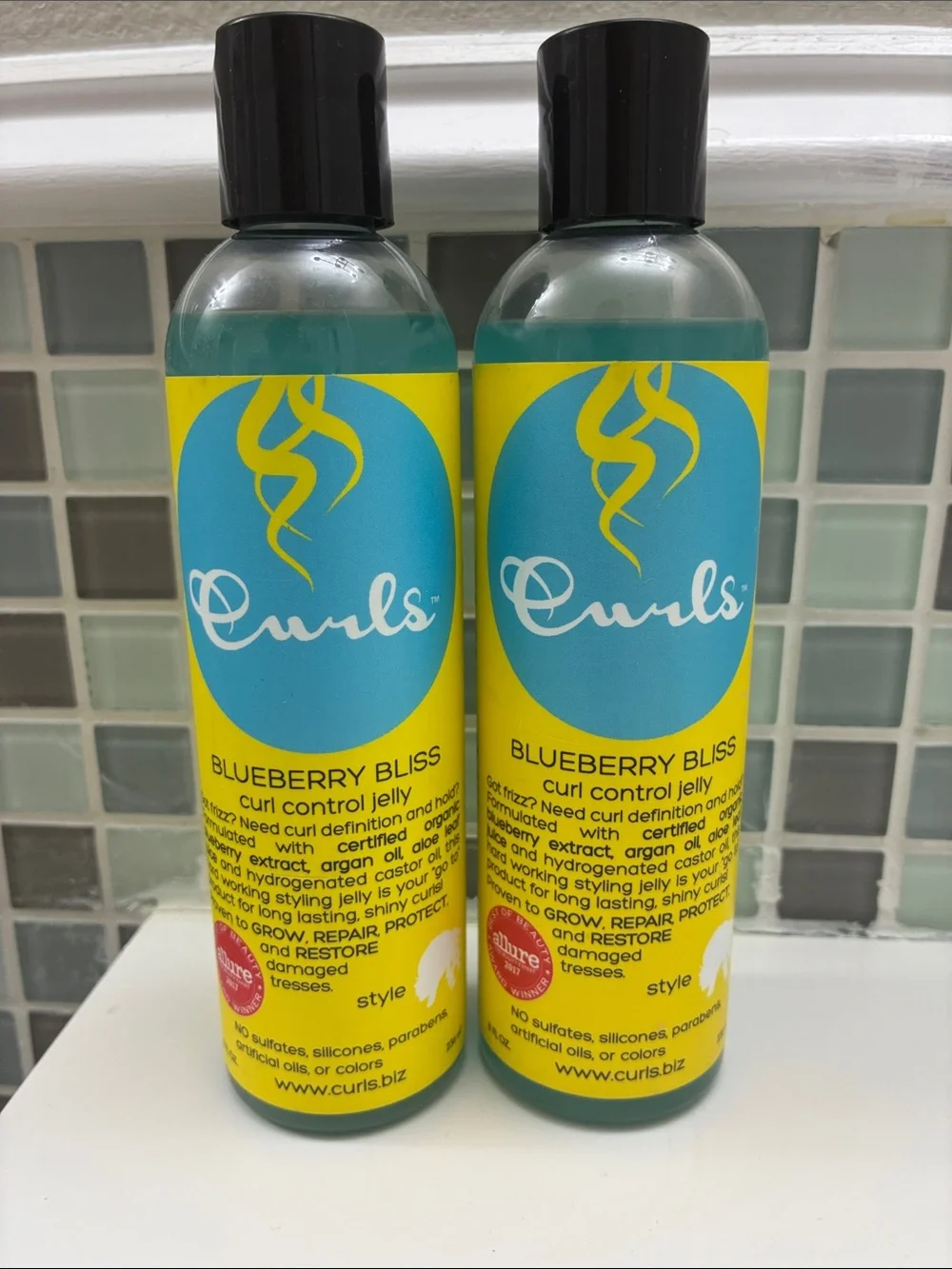 Blueberry Bliss Curl Control Jelly bundle  2 pack - 8 fl. oz. each NEW